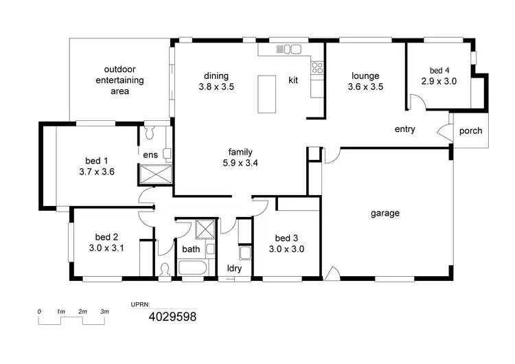 Floorplan of Homely house listing, Address available on request
