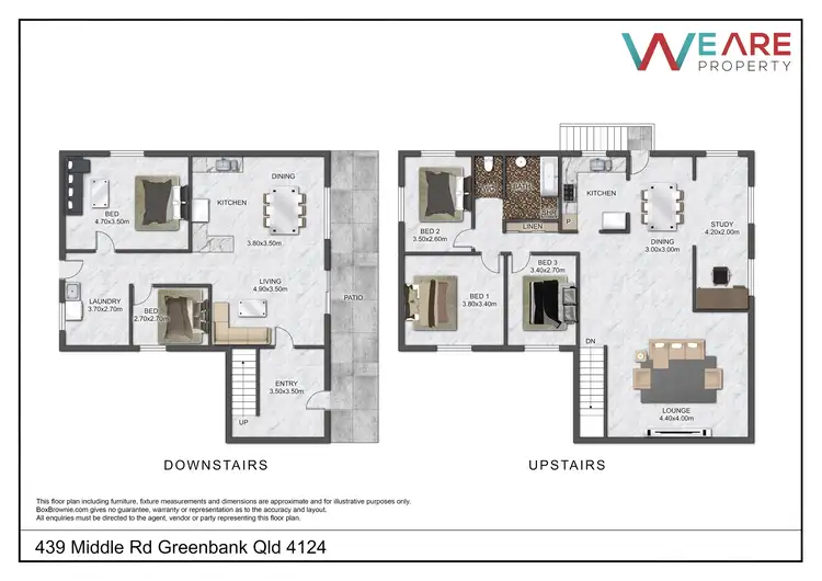 Floorplan of Homely house listing, 439 Middle Road, Greenbank QLD 4124
