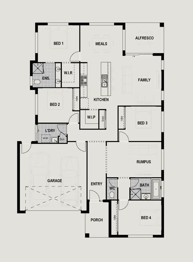 Floorplan of Homely house listing, 28 Eucalyptus Circuit, Springfield QLD 4300