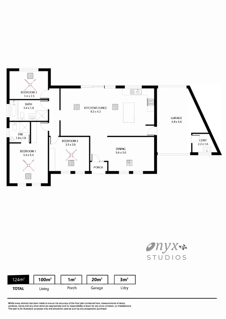 Floorplan of Homely house listing, 1B Ramsey Avenue, Paradise SA 5075