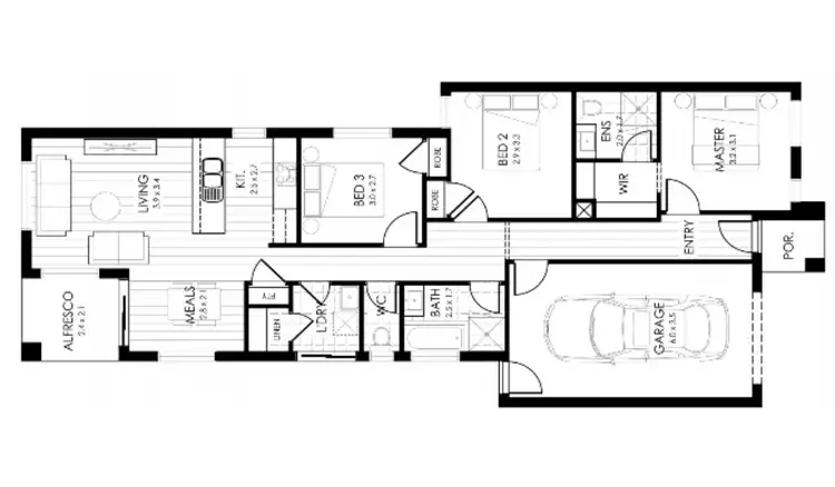 Floorplan of Homely house listing, Address available on request