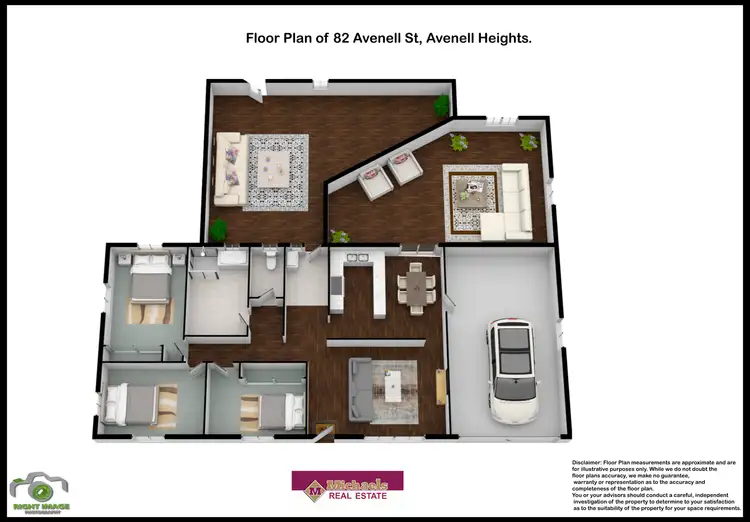 Floorplan of Homely house listing, 82 Avenell Street, Avenell Heights QLD 4670