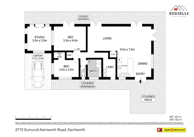 Floorplan of Homely house listing, 2715 Eumundi Kenilworth Road, Kenilworth QLD 4574