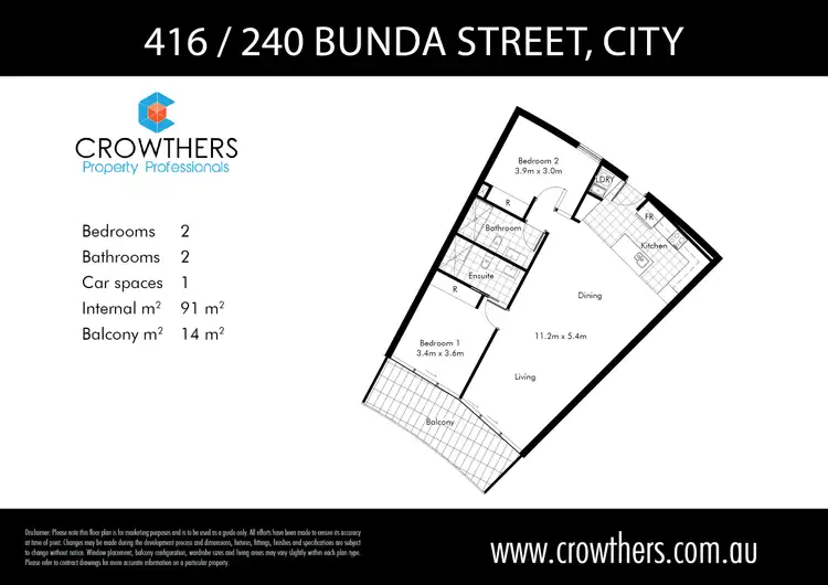 Floorplan of Homely apartment listing, 416/240 Bunda Street, City ACT 2601