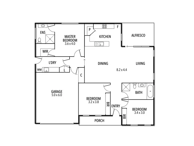 Floorplan of Homely house listing, 5 Highton Lane, Mansfield VIC 3722