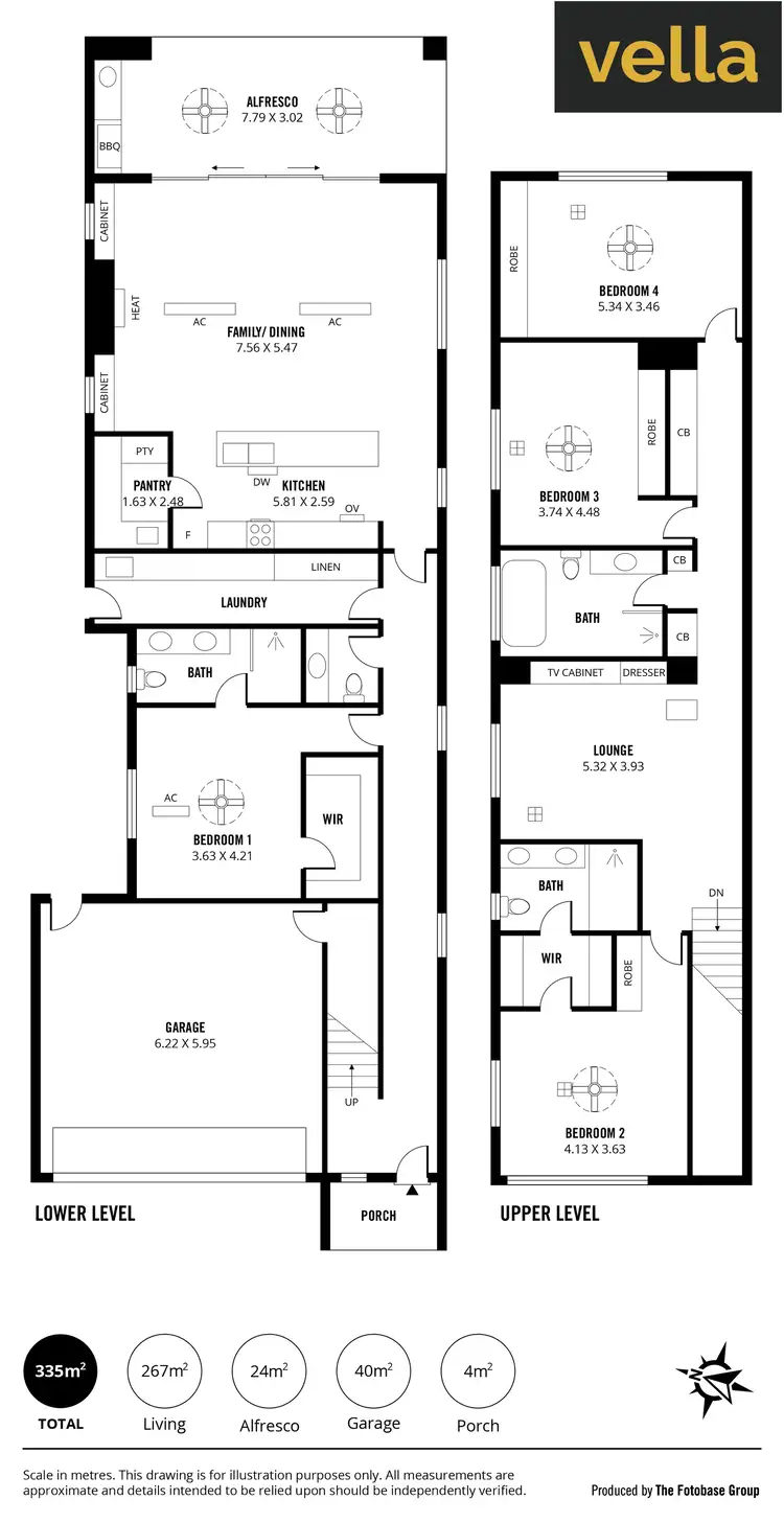 Floorplan of Homely house listing, 21 Delray Street, Fulham SA 5024