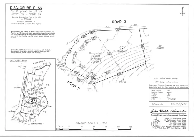 Floorplan of Homely land listing, LOT 27, 2558 Beaudesert-Nerang Road, Canungra QLD 4275