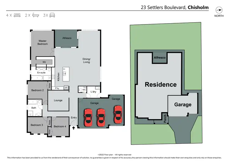 Floorplan of Homely house listing, 23 Settlers Boulevard, Chisholm NSW 2322
