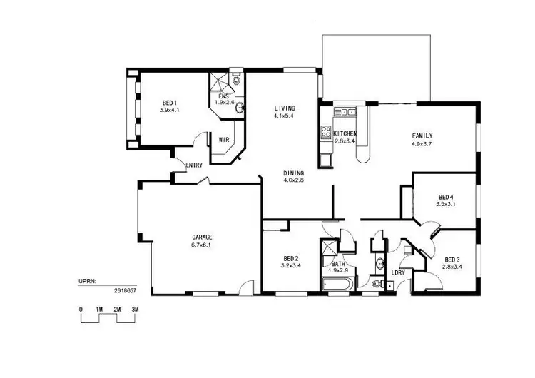 Floorplan of Homely house listing, Address available on request