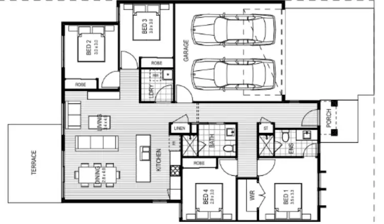 Floorplan of Homely house listing, Address available on request