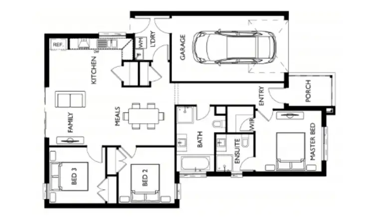 Floorplan of Homely house listing, Address available on request
