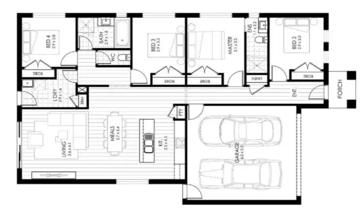 Floorplan of Homely house listing, Address available on request