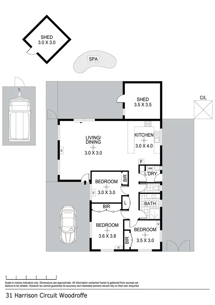 Floorplan of Homely house listing, 31 Harrison Circuit, Woodroffe NT 830