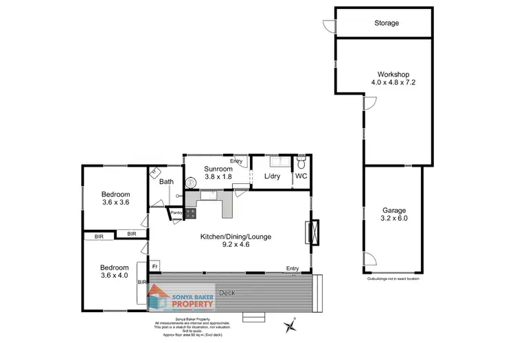 Floorplan of Homely house listing, 17 Jenner Street, Wynyard TAS 7325