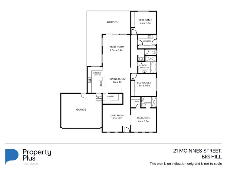 Floorplan of Homely house listing, 21 McInnes Street, Big Hill VIC 3555