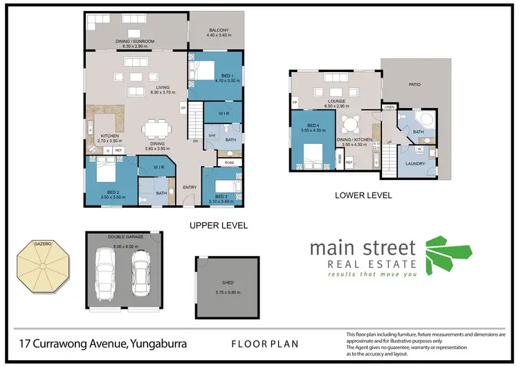 Floorplan of Homely house listing, 17 Currawong Avenue, Yungaburra QLD 4884
