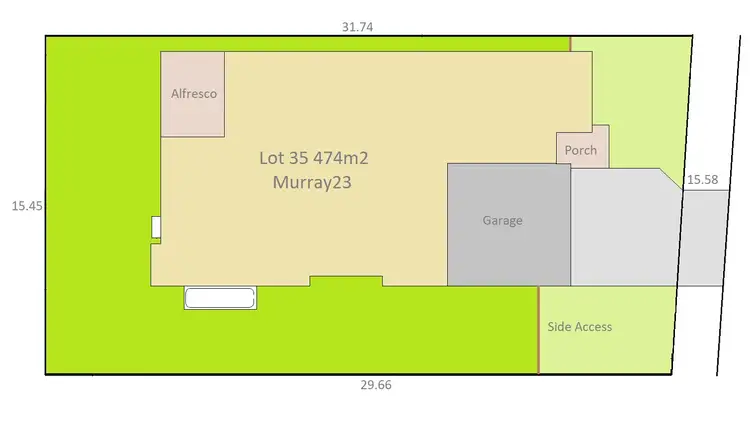 Floorplan of Homely house listing, Lot 35 Teale Circuit, Tahmoor NSW 2573
