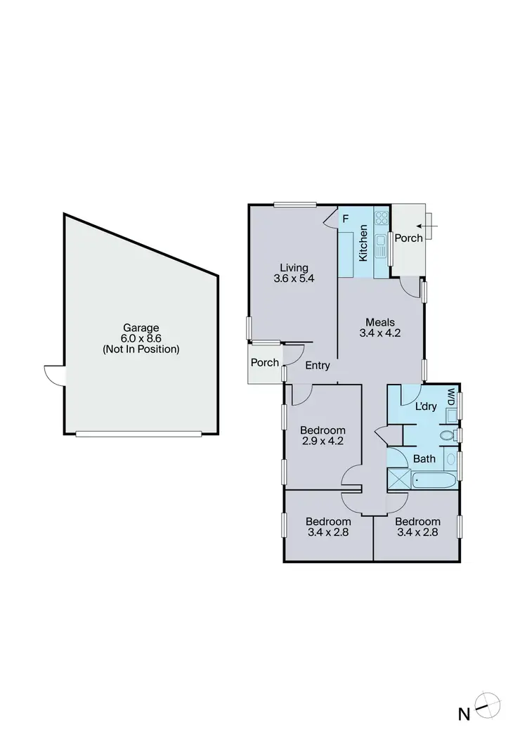 Floorplan of Homely house listing, 5 Bittern Drive, Endeavour Hills VIC 3802