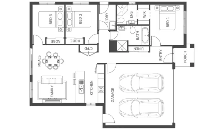 Floorplan of Homely house listing, Address available on request
