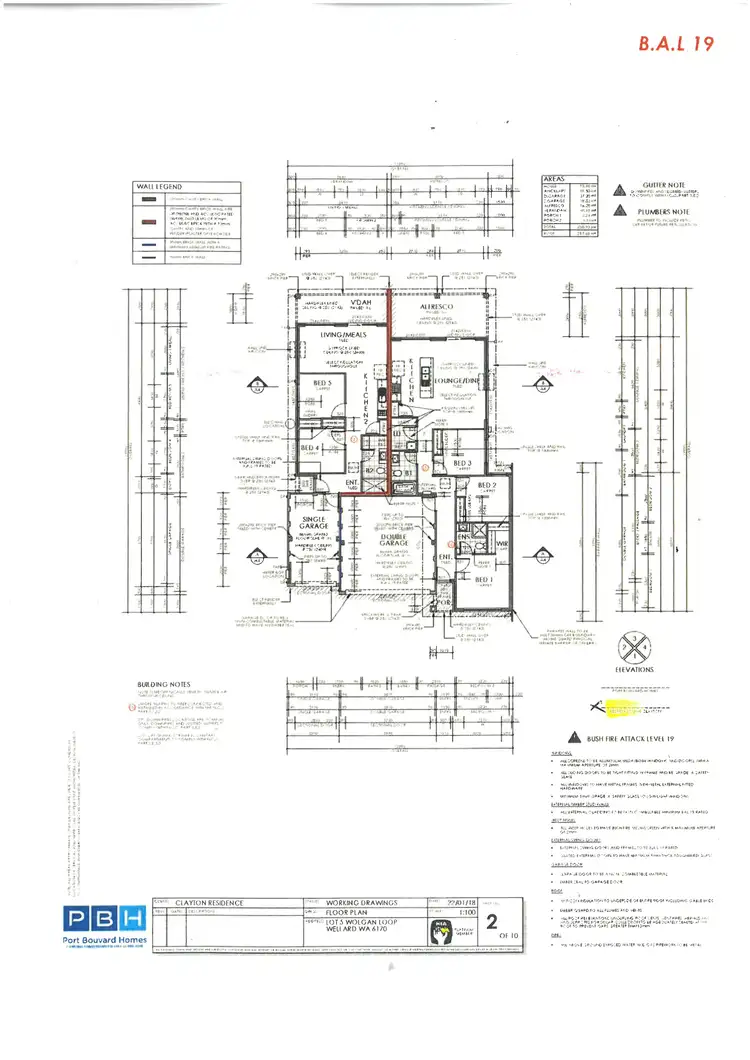 Floorplan of Homely house listing, 13 Wolgan Loop, Wellard WA 6170