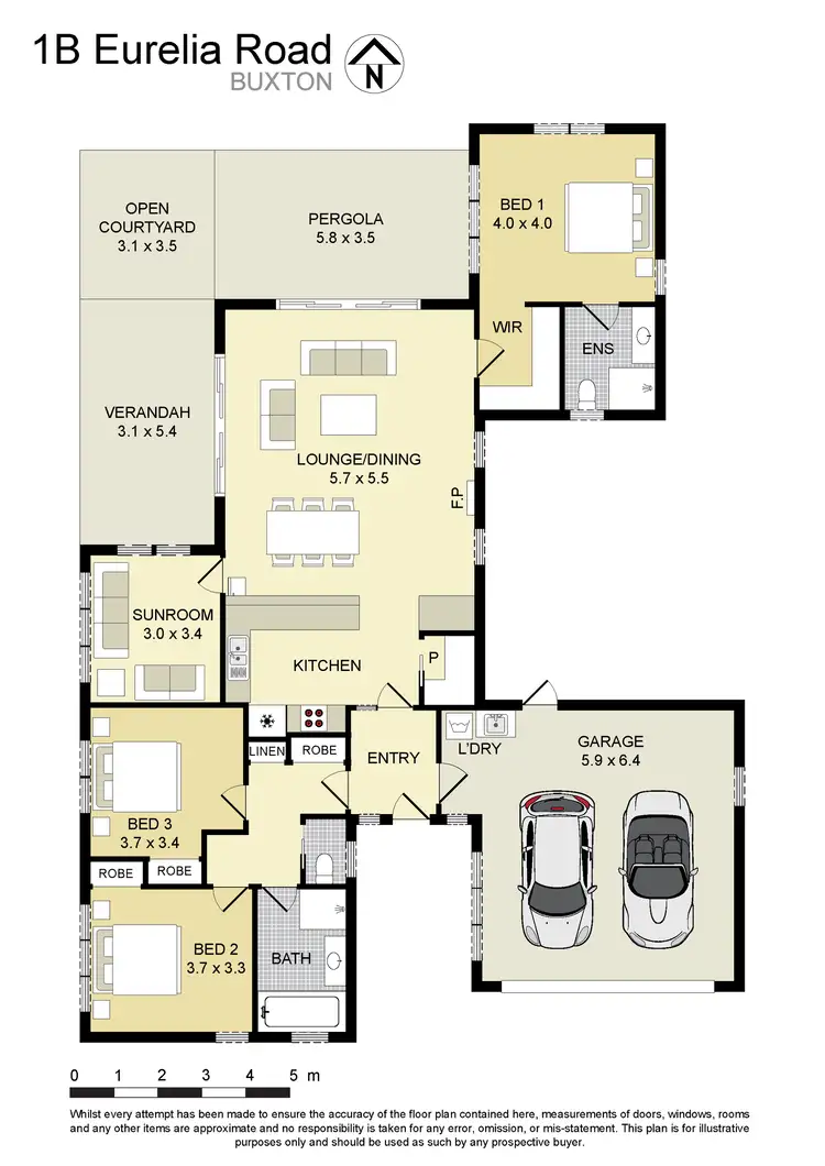 Floorplan of Homely house listing, 1B Eurelia Road, Buxton NSW 2571