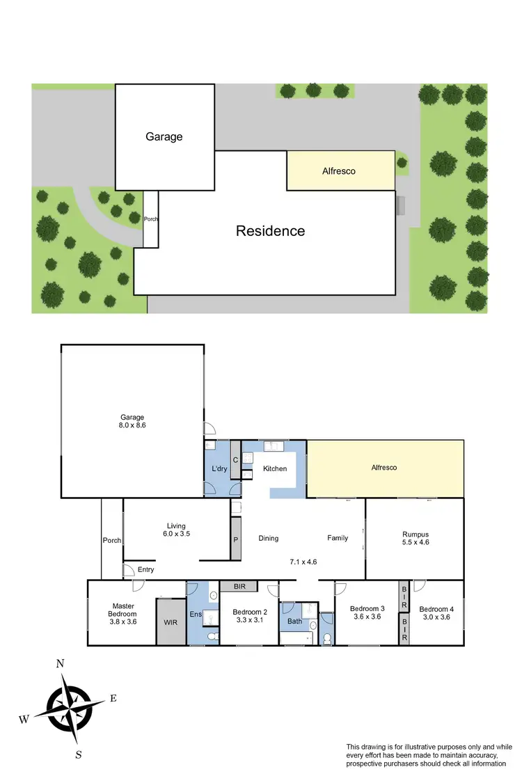 Floorplan of Homely house listing, 20 Serenity Drive, Langwarrin VIC 3910