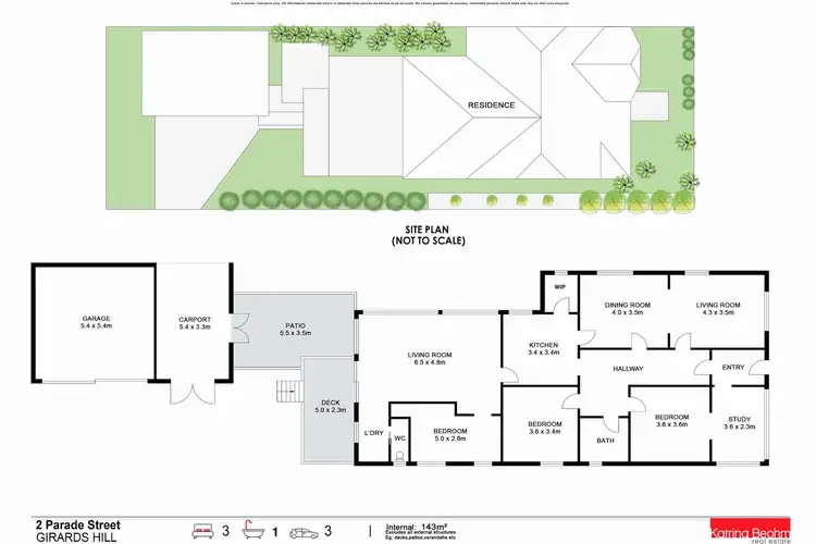 Floorplan of Homely house listing, 2 Parade Street, Girards Hill NSW 2480