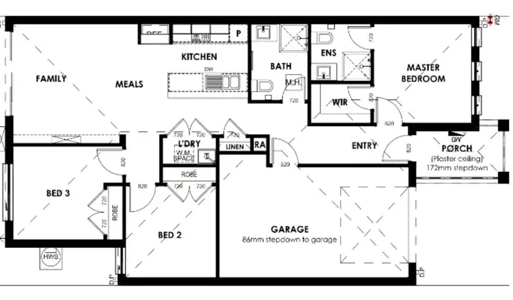 Floorplan of Homely house listing, Address available on request