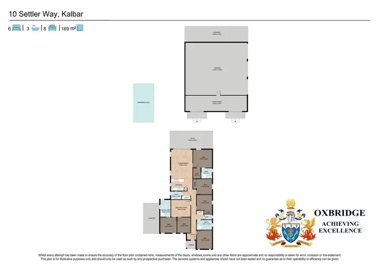 Floorplan of Homely house listing, 10 Settlers Drive, Kalbar QLD 4309