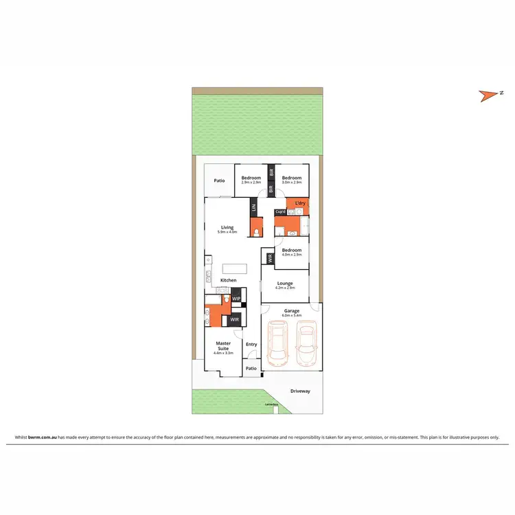 Floorplan of Homely house listing, 17 Havant Circuit, Charlemont VIC 3217