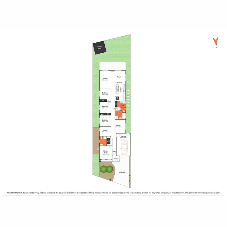 Floorplan of Homely house listing, 4 Moretti Court, Marshall VIC 3216