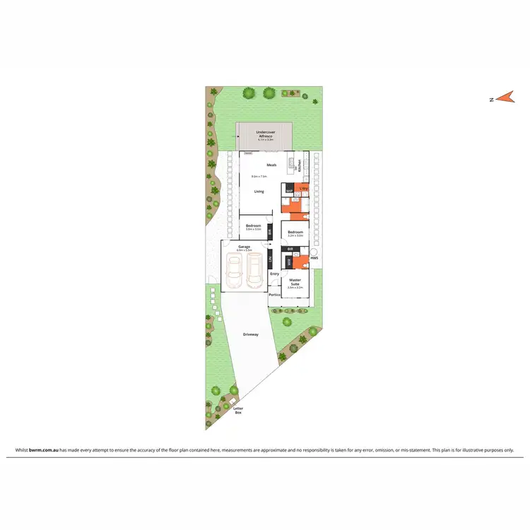Floorplan of Homely house listing, 22 Baelish Drive, Charlemont VIC 3217