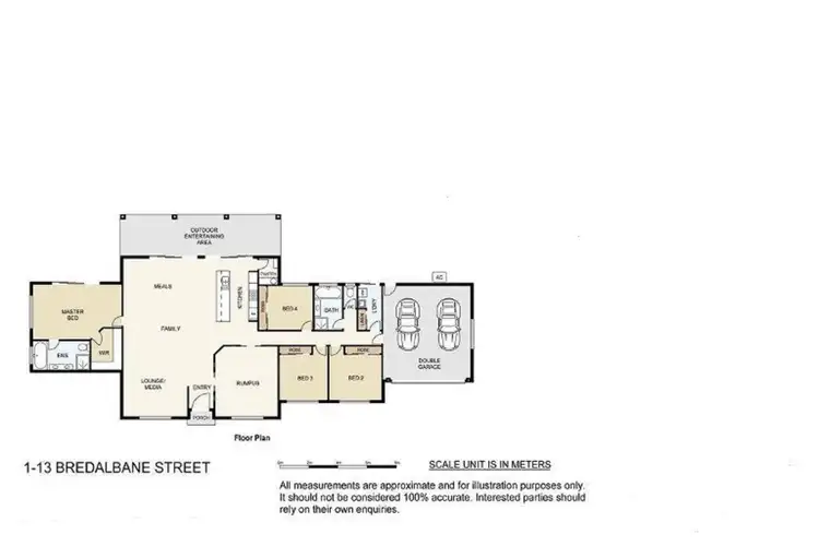 Floorplan of Homely house listing, 1 Bredalbane Street, Mundoolun QLD 4285