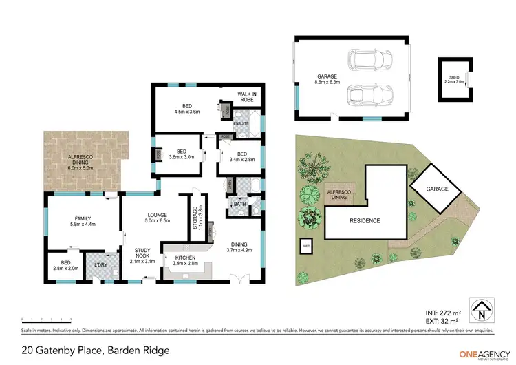 Floorplan of Homely house listing, 20 Gatenby Place, Barden Ridge NSW 2234