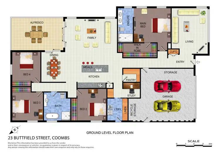 Floorplan of Homely house listing, 23 Buttfield Street, Coombs ACT 2611