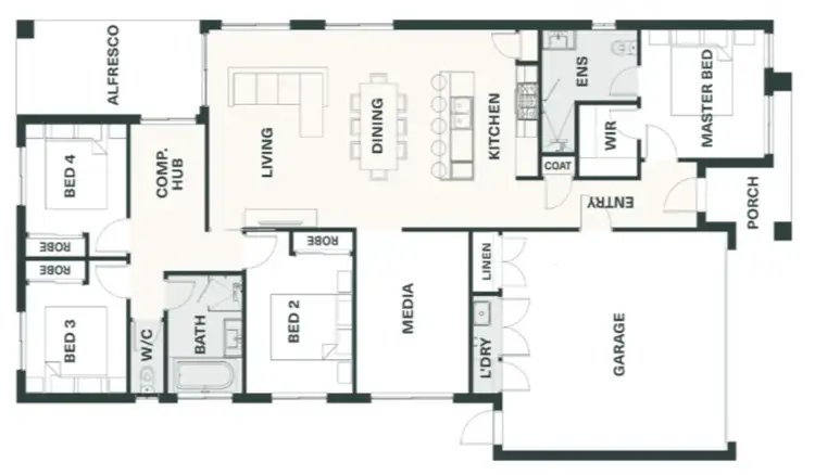Floorplan of Homely house listing, Address available on request