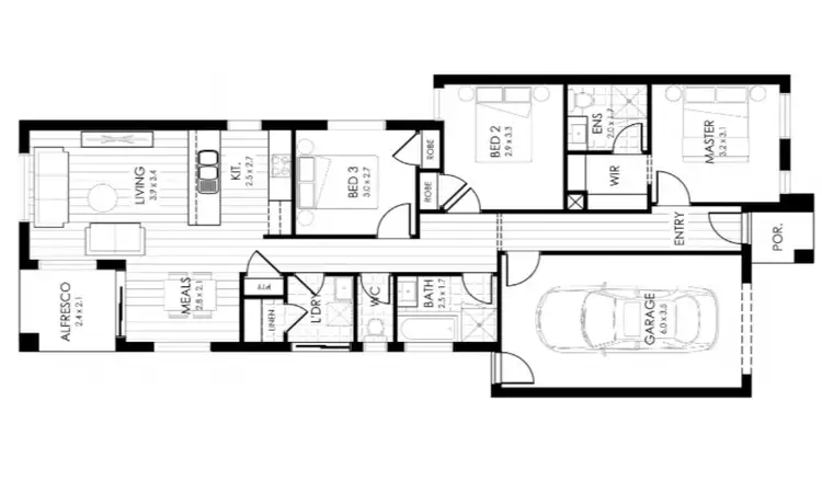 Floorplan of Homely house listing, Address available on request