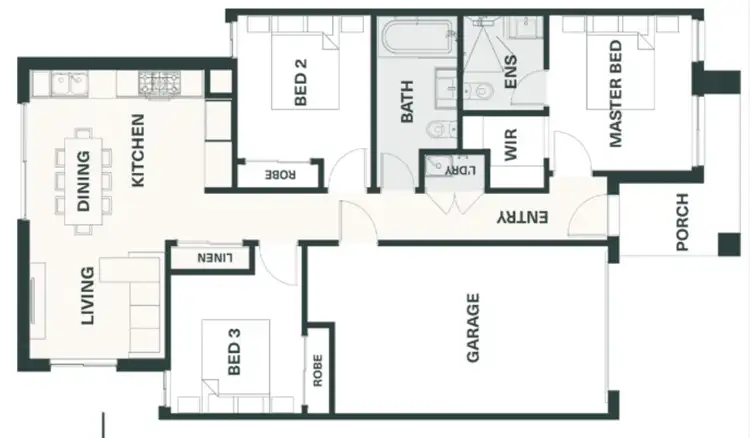 Floorplan of Homely house listing, Address available on request