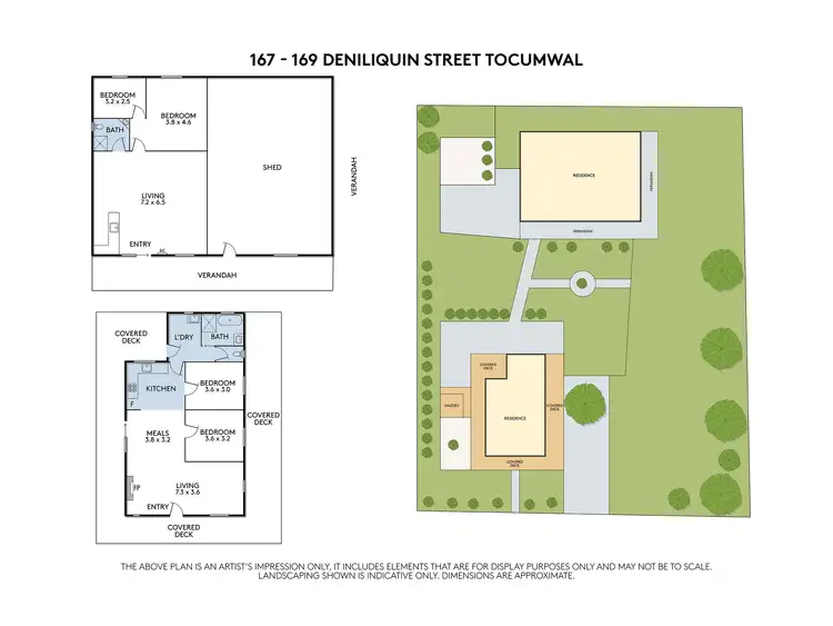 Floorplan of Homely house listing, 167-169 Deniliquin Street, Tocumwal NSW 2714
