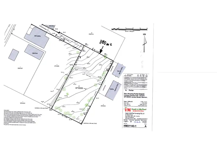 Floorplan of Homely land listing, 109 James Street, Dunoon NSW 2480