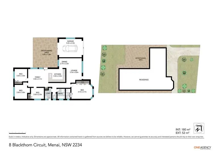 Floorplan of Homely house listing, 8 Blackthorn Circuit, Menai NSW 2234