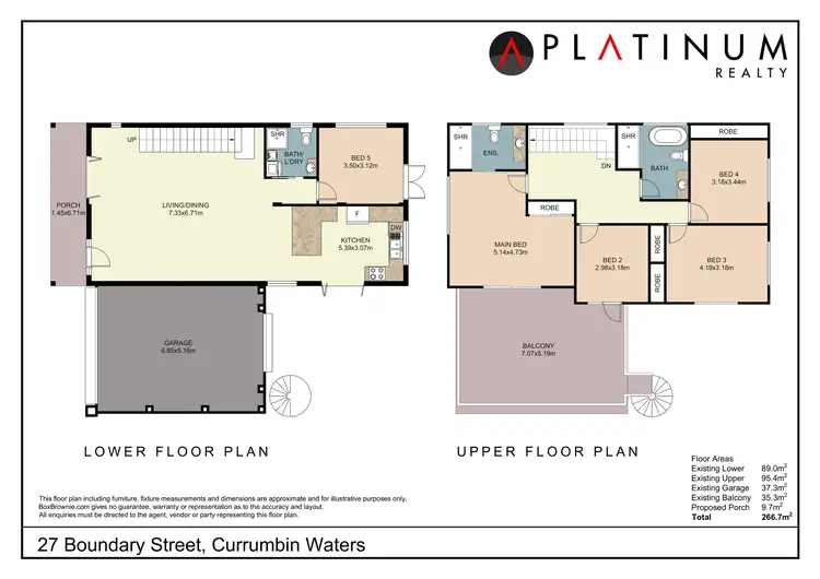 Floorplan of Homely house listing, 27 Boundary Street, Currumbin Waters QLD 4223