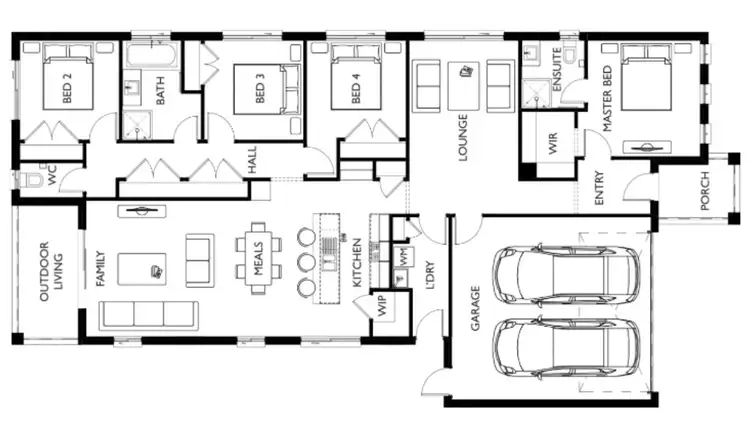 Floorplan of Homely house listing, Address available on request
