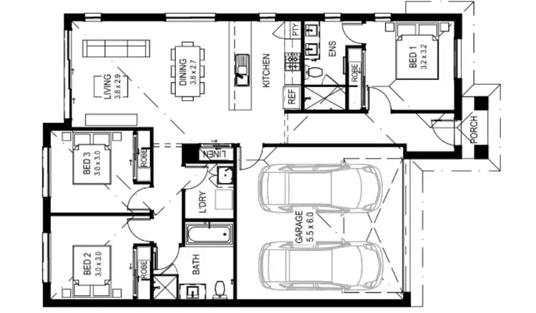 Floorplan of Homely house listing, Address available on request