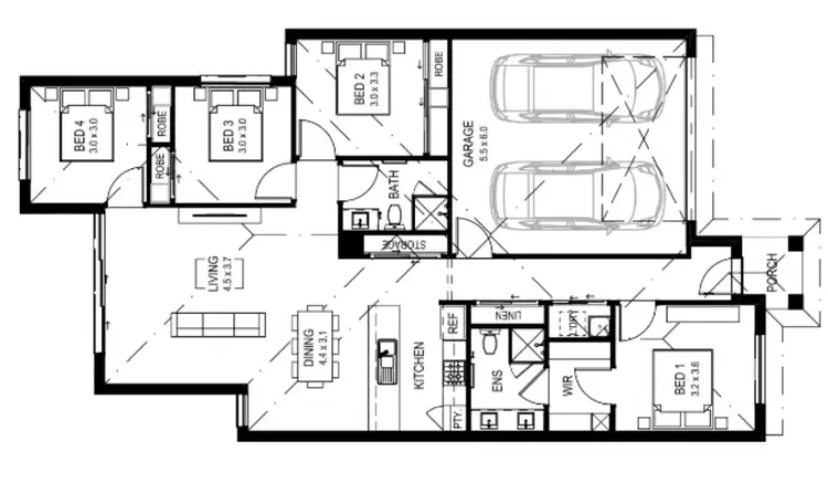 Floorplan of Homely house listing, Address available on request
