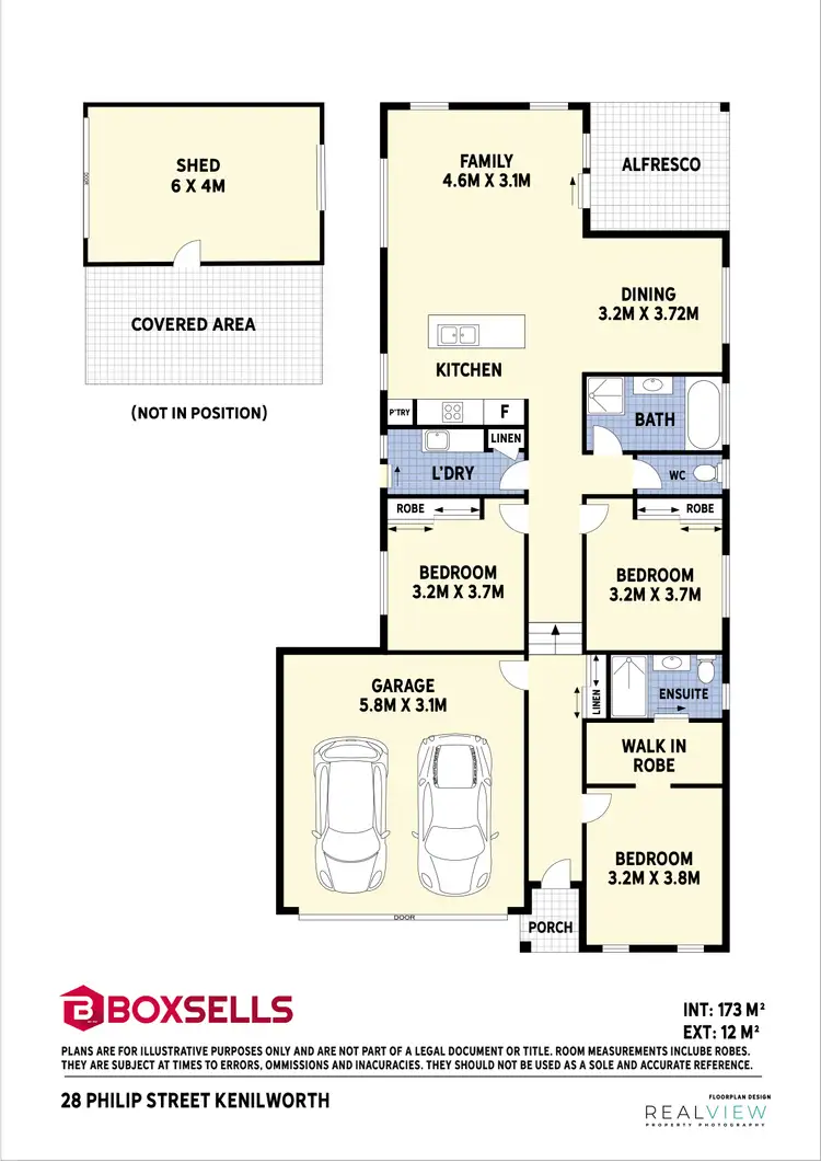 Floorplan of Homely house listing, 28 Philip Street, Kenilworth QLD 4574