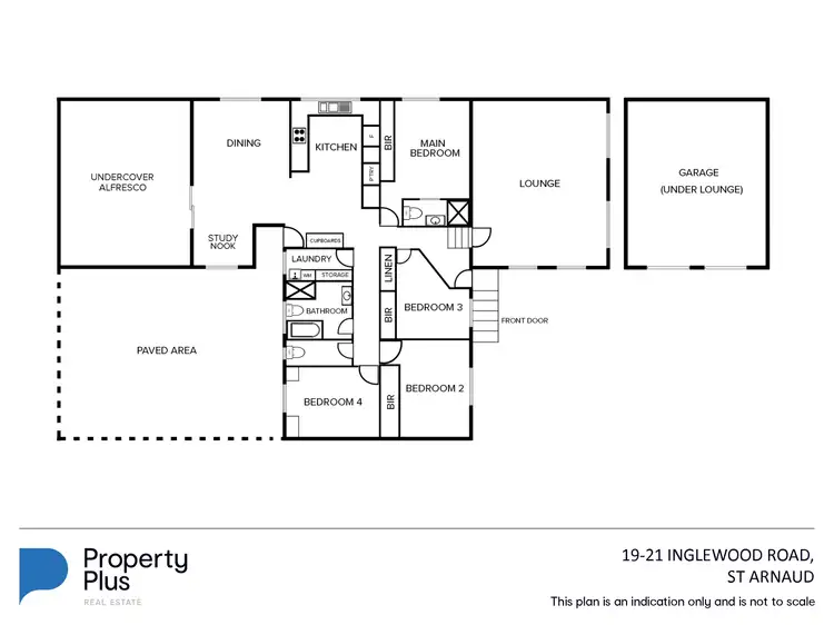 Floorplan of Homely house listing, 19-21 Inglewood Road, St Arnaud VIC 3478