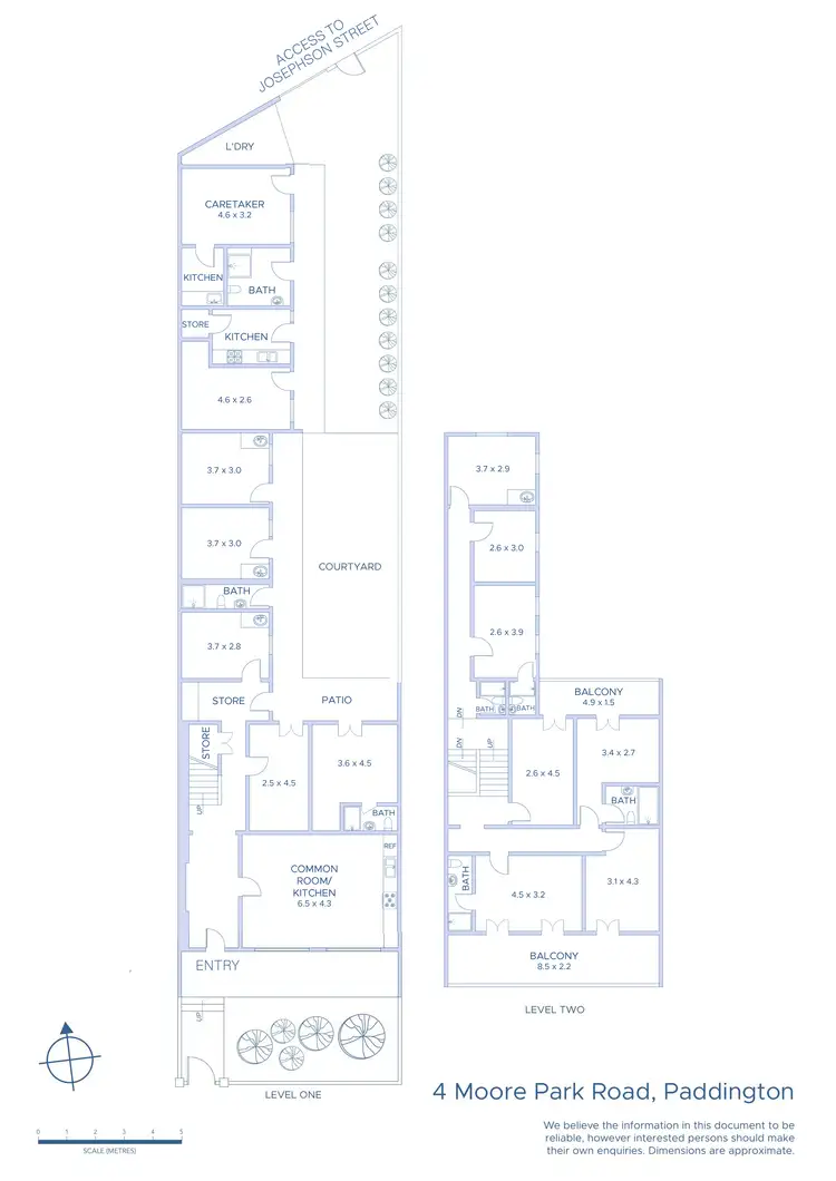 Floorplan of Homely house listing, 4 Moore Park Road, Paddington NSW 2021