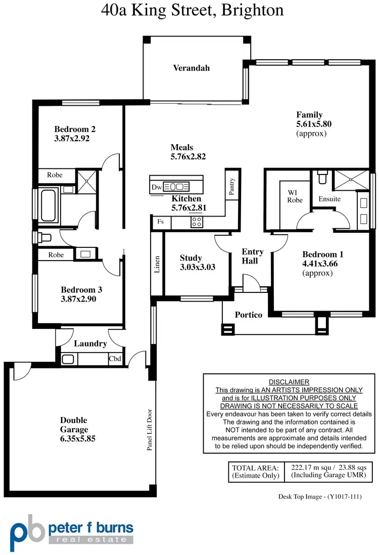 Floorplan of Homely house listing, 40a King Street, Brighton SA 5048