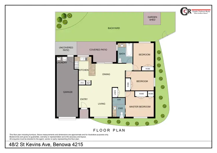 Floorplan of Homely townhouse listing, 2 Saint Kevins Avenue, Benowa QLD 4217